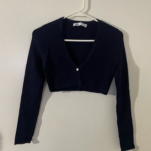 Zara Women's Cropped Cardigan
